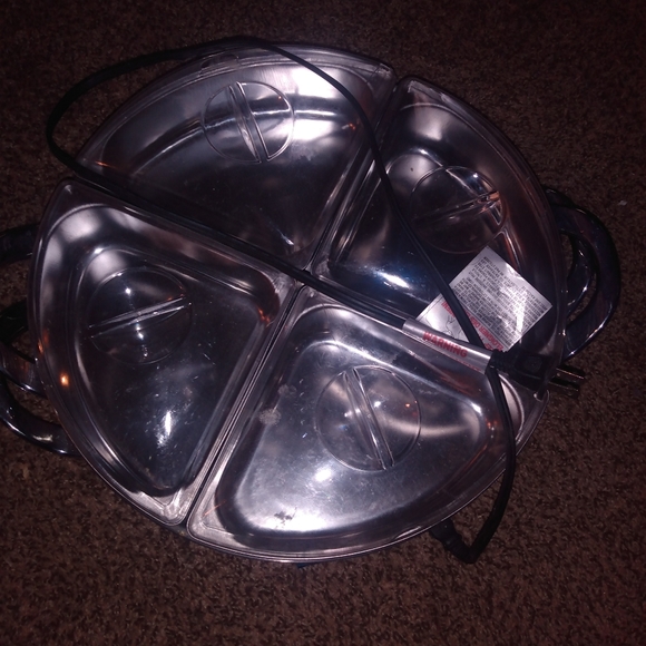 Lazy susan buffet warmer - Picture 3 of 3